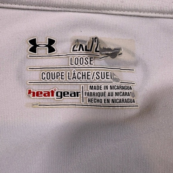 Under Armour New Trier Track Field Trevians Long Sleeve Heatgear Shirt Mens XL - Picture 4 of 7